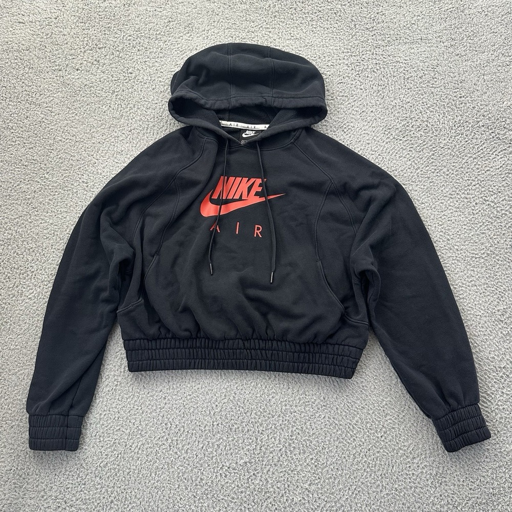 Nike Sportswear Air Pullover Fleece Hoodie Athletic Athleisure Women's Medium